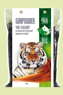 GUNPOWDER чай зеленый байховый крупнолистовой